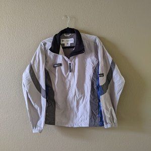Columbia half zip Medium women's shell windbreaker